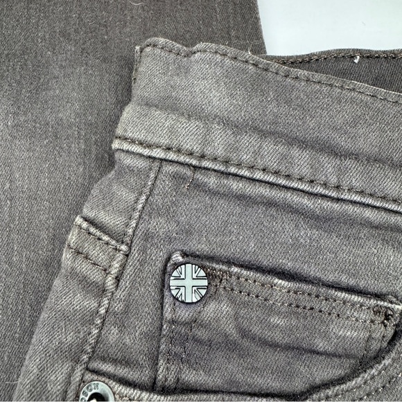 Hudson Barbara High Waist Super Skinny Jeans Size 25 Brown Stretch - Picture 8 of 15